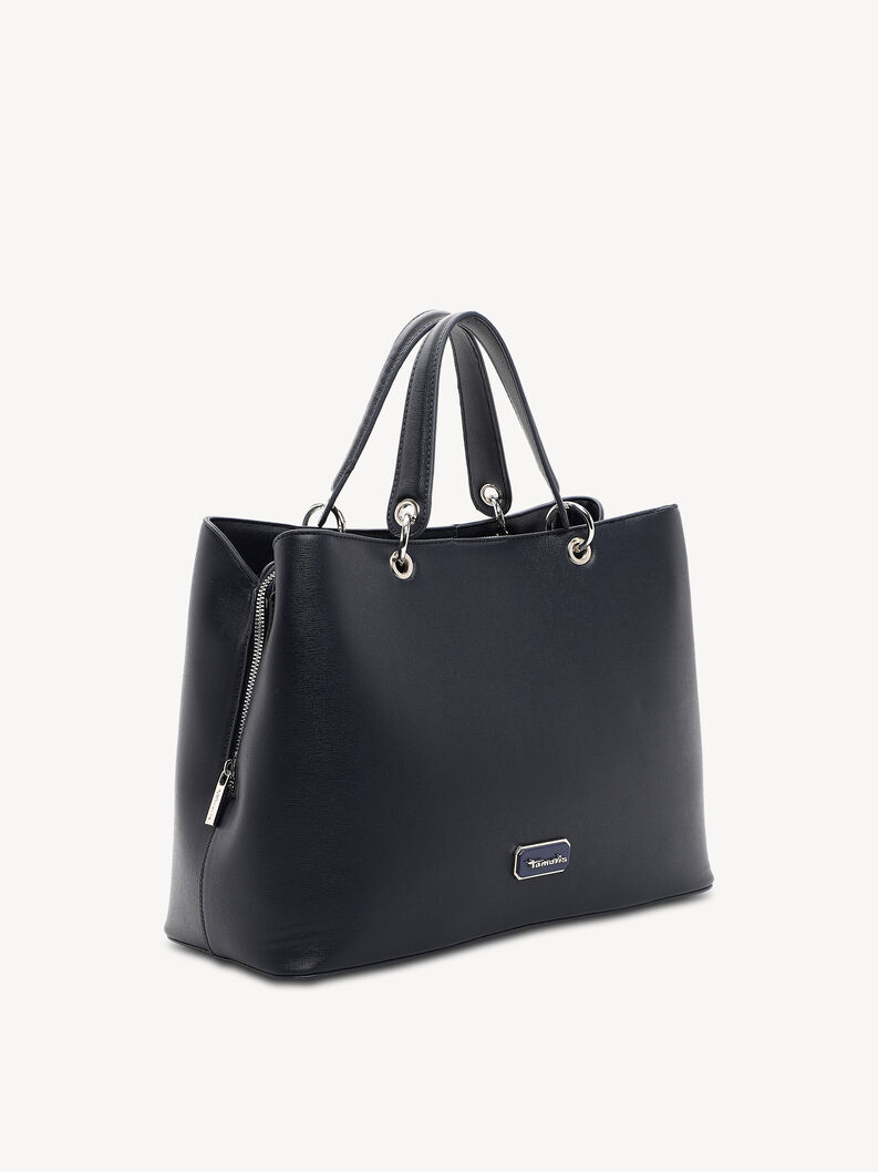 Shopping bag - blue, blue, hi-res