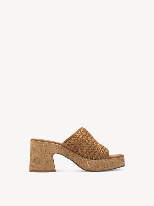 Slipper, cognac, hi-res