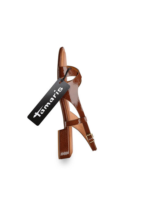 Sandale, COGNAC PATENT, hi-res