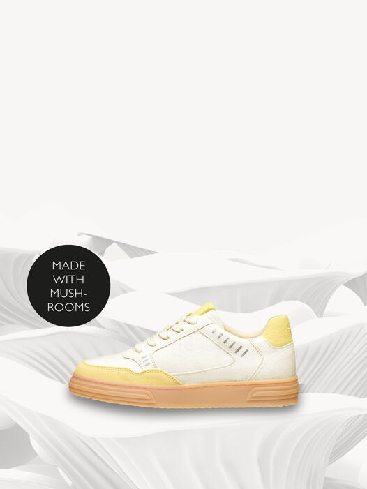 Sneaker, WHITE/YELLOW, hi-res