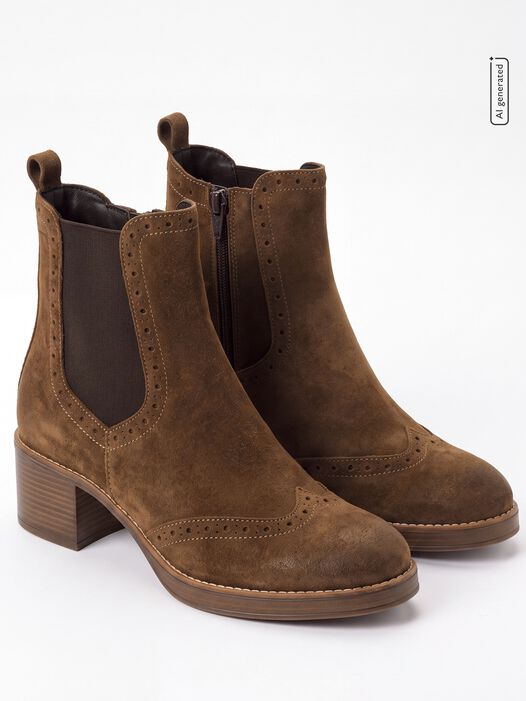 Chelseaboot, BROWN, hi-res