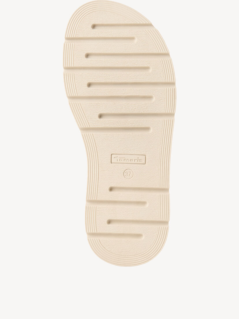 Leren Slipper - bruin, COGNAC NUBUC, hi-res