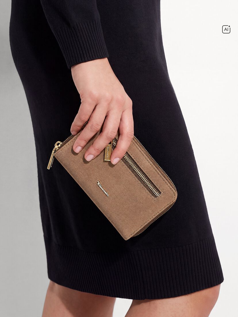 Portemonnee - beige, darktaupe, hi-res