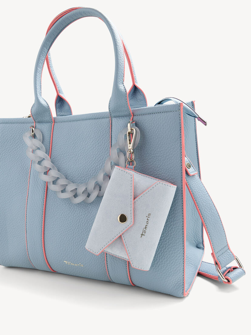 Handtas - blauw, crystal blue, hi-res