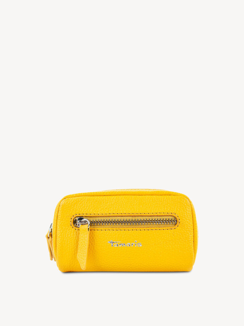 Leather Key case - yellow, lightyellow, hi-res