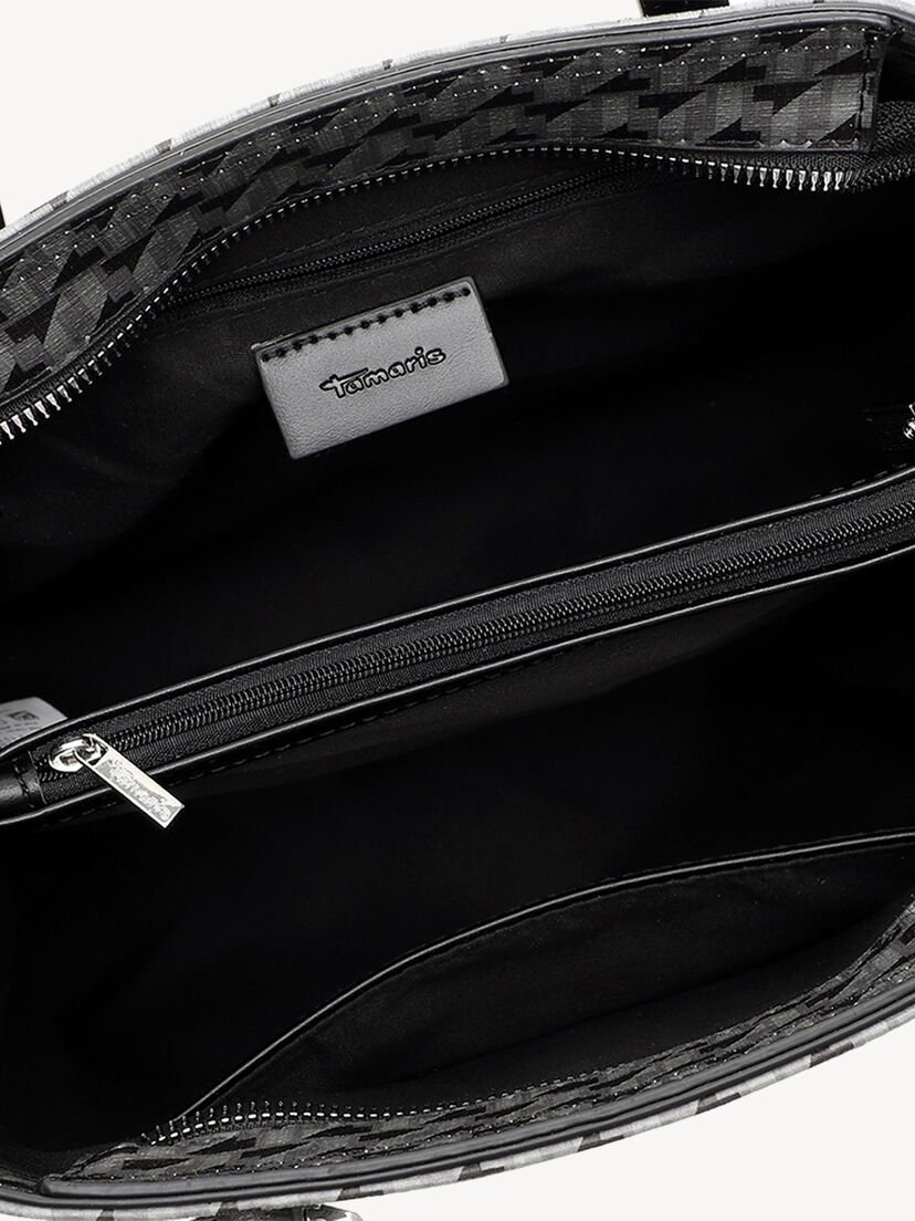 Handtas - zwart, black, hi-res