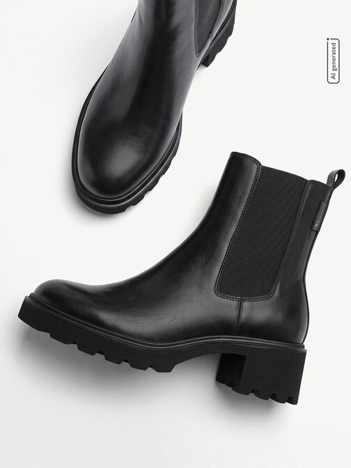 Bottine Chelsea, BLACK, hi-res