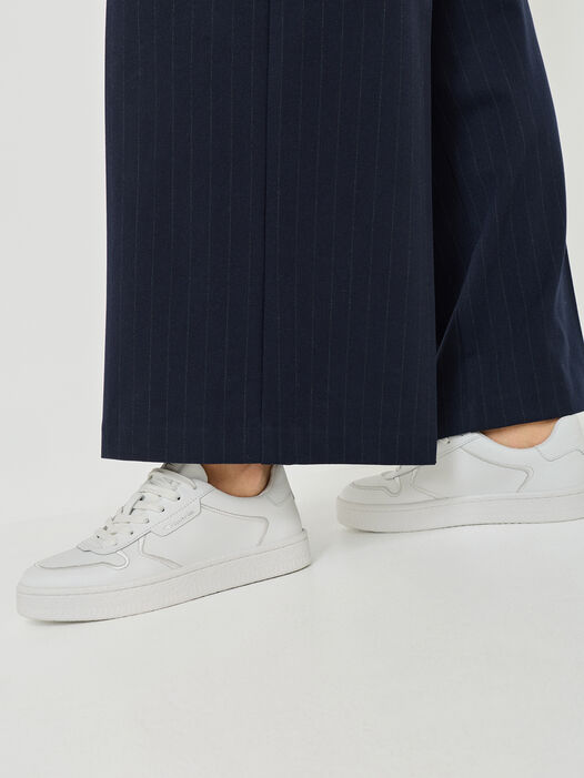 Sneaker, WHITE LEATHER, hi-res