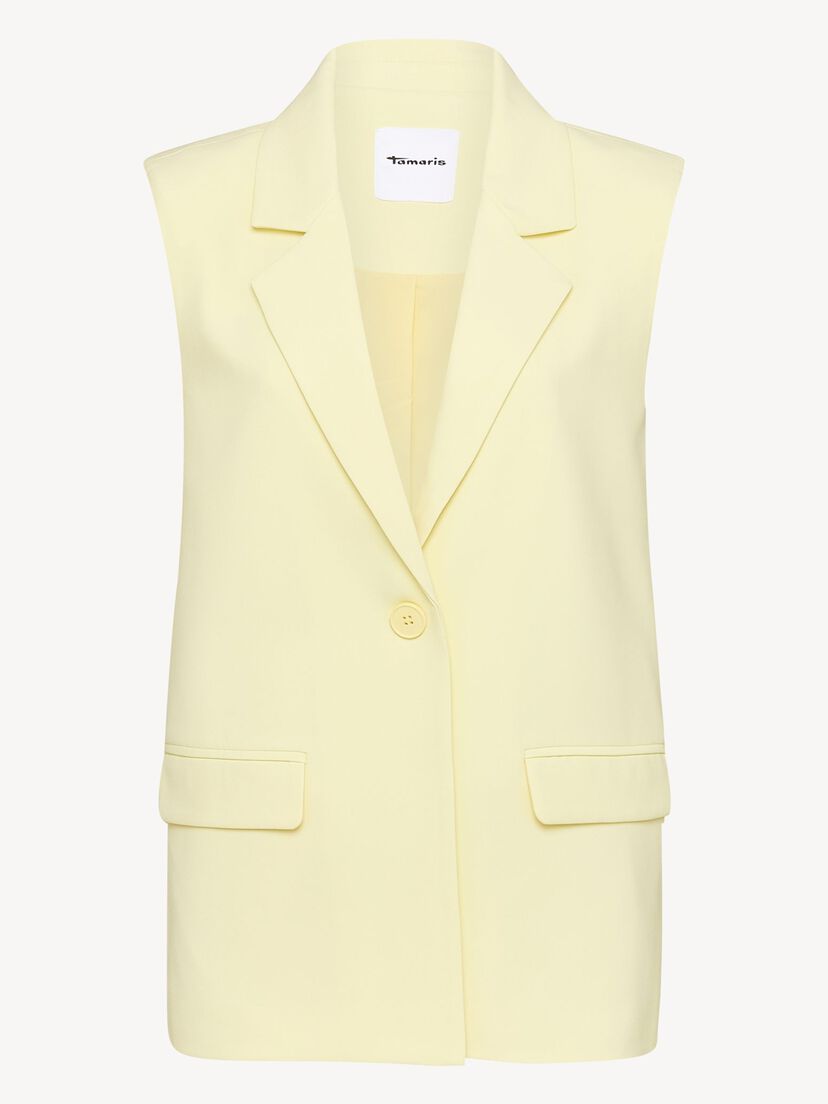 Blazer Weste - geel, Wax Yellow, hi-res