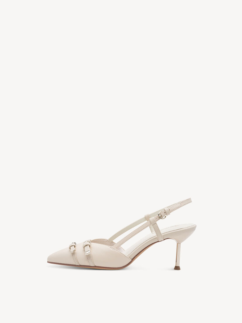 Slingpumps - beige, IVORY LEATHER, hi-res