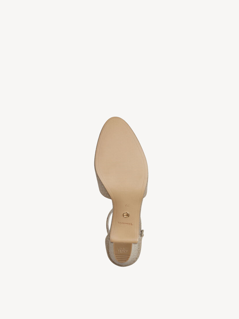 Pumps - metallic, LT.GOLD GLAM, hi-res