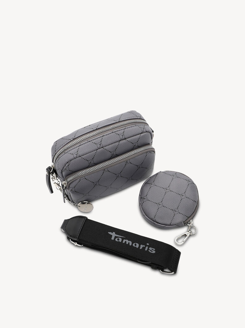 Satchel - grey, darkgrey, hi-res