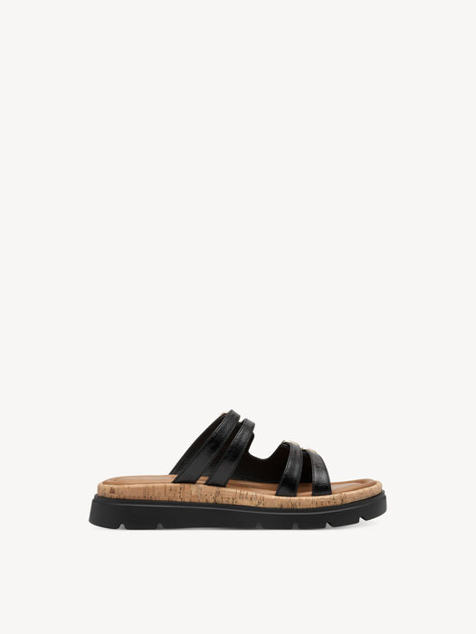 Slipper, BLACK, hi-res