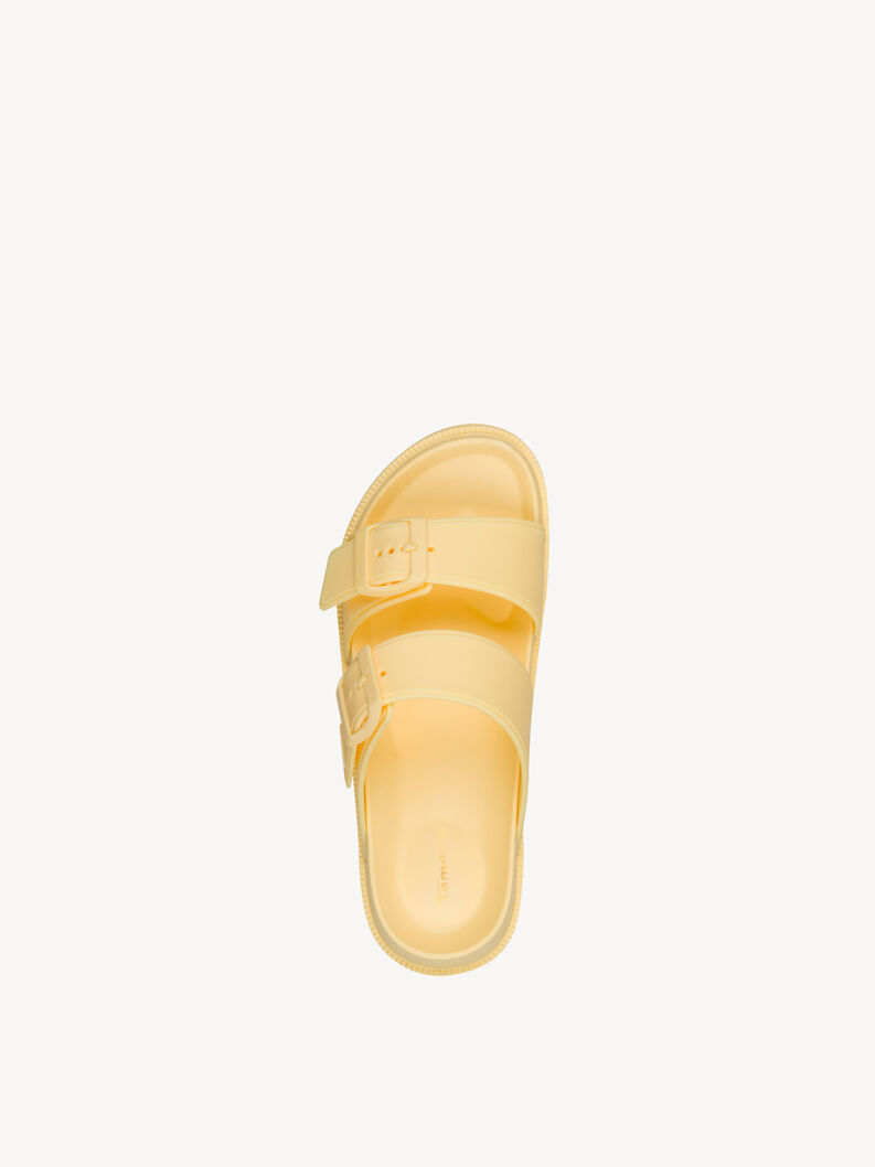 Pantolette, PALE YELLOW, hi-res