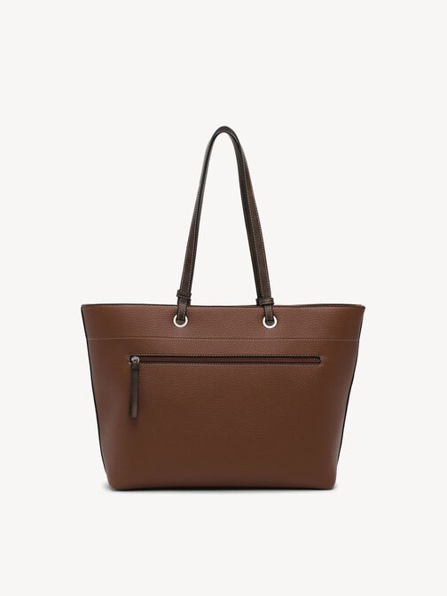 Sac cabas, cognac, hi-res