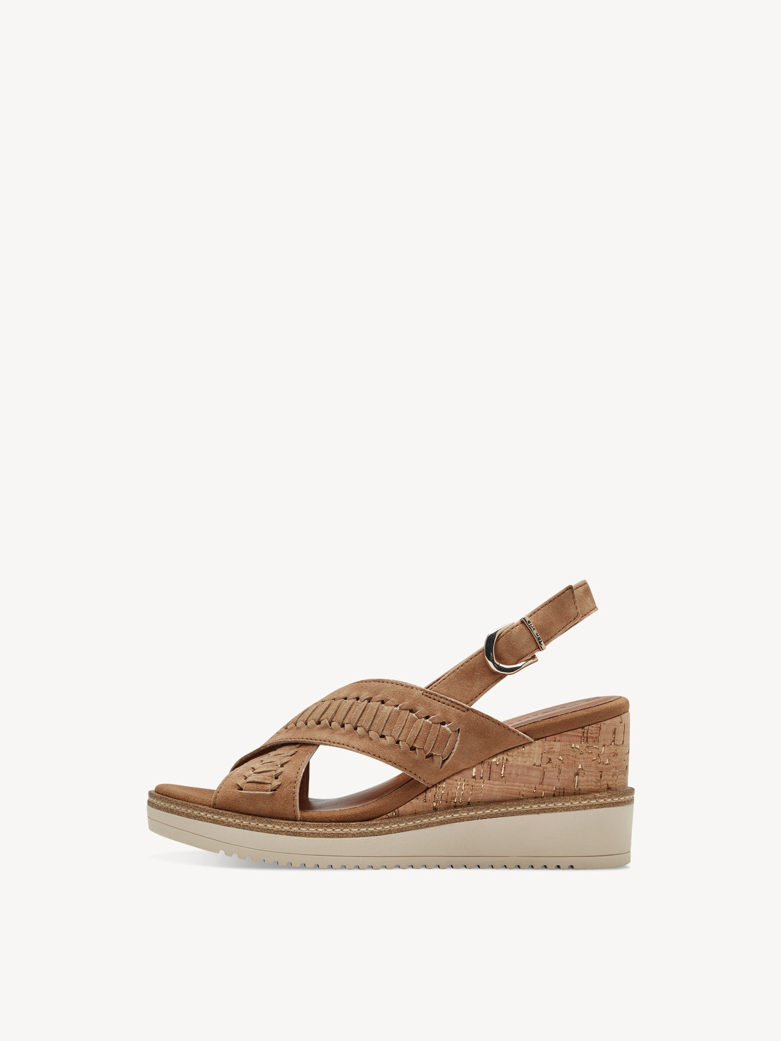 Talons En Cuir Marron Tamaris - Taille 38/5 - Talon Moyen - Occasion