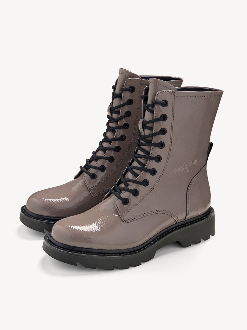 Stiefelette, TAUPE struc. Patent, hi-res