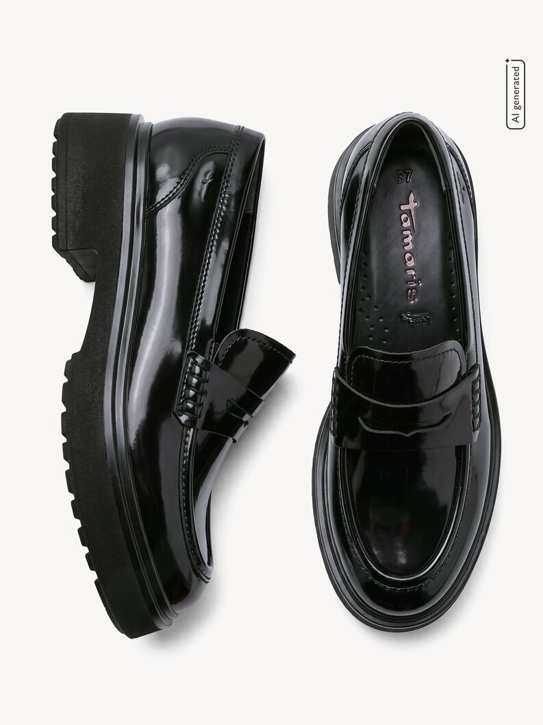 Slipper, BLACK, hi-res