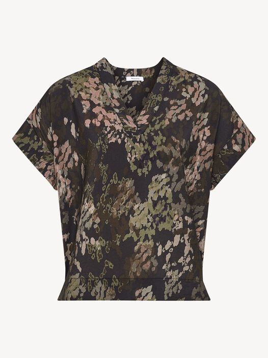 Blouse, Black Beauty Animal AOP, hi-res