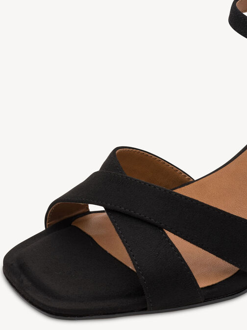 Heeled sandal, BLACK COMB, hi-res