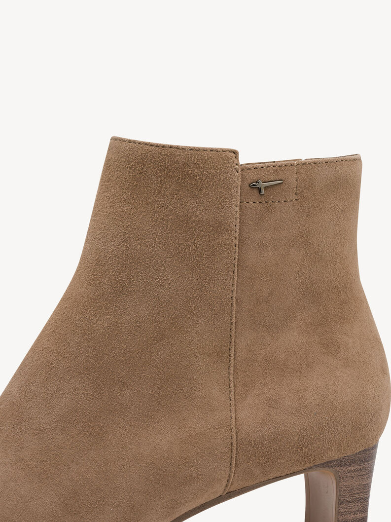 Bottine en cuir - marron, TAN, hi-res
