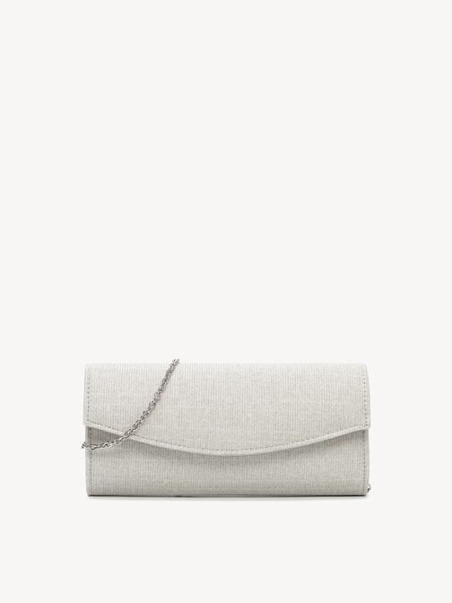 Clutch, silver, hi-res