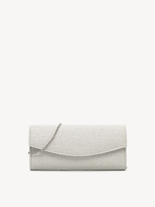 Clutch, silver, hi-res