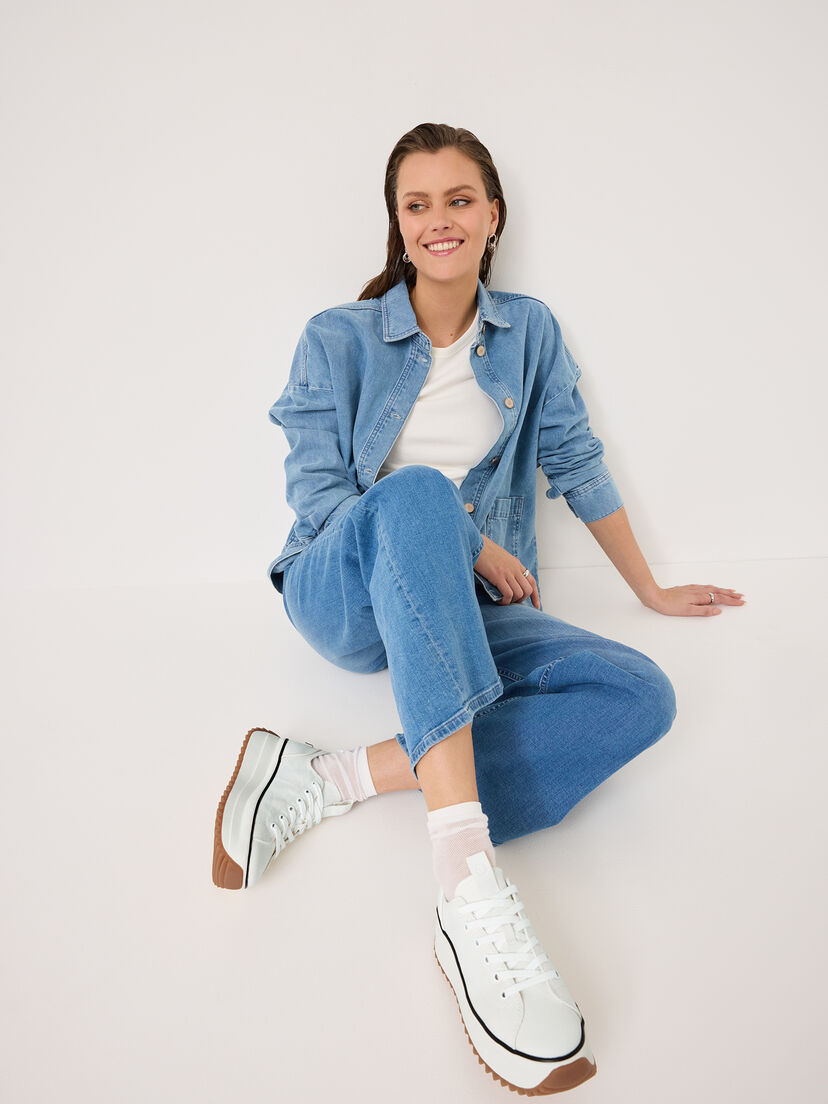 Sneaker, WHITE, hi-res