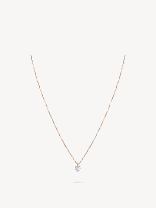 Halskettinge, rosegold, hi-res