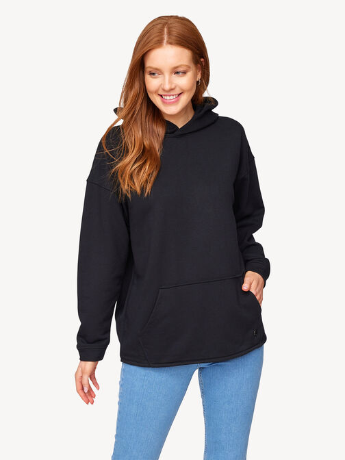 Oversized hoodie, Black Beauty, hi-res