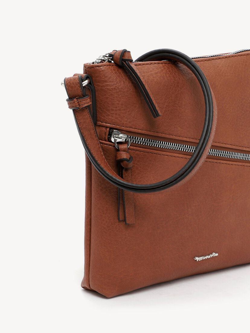 Schoudertas - bruin, cognac, hi-res