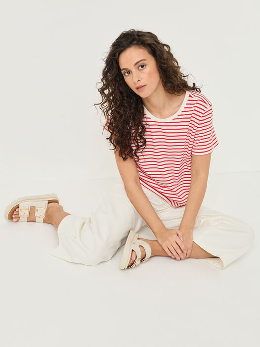 Slipper, IVORY LEATHER, hi-res