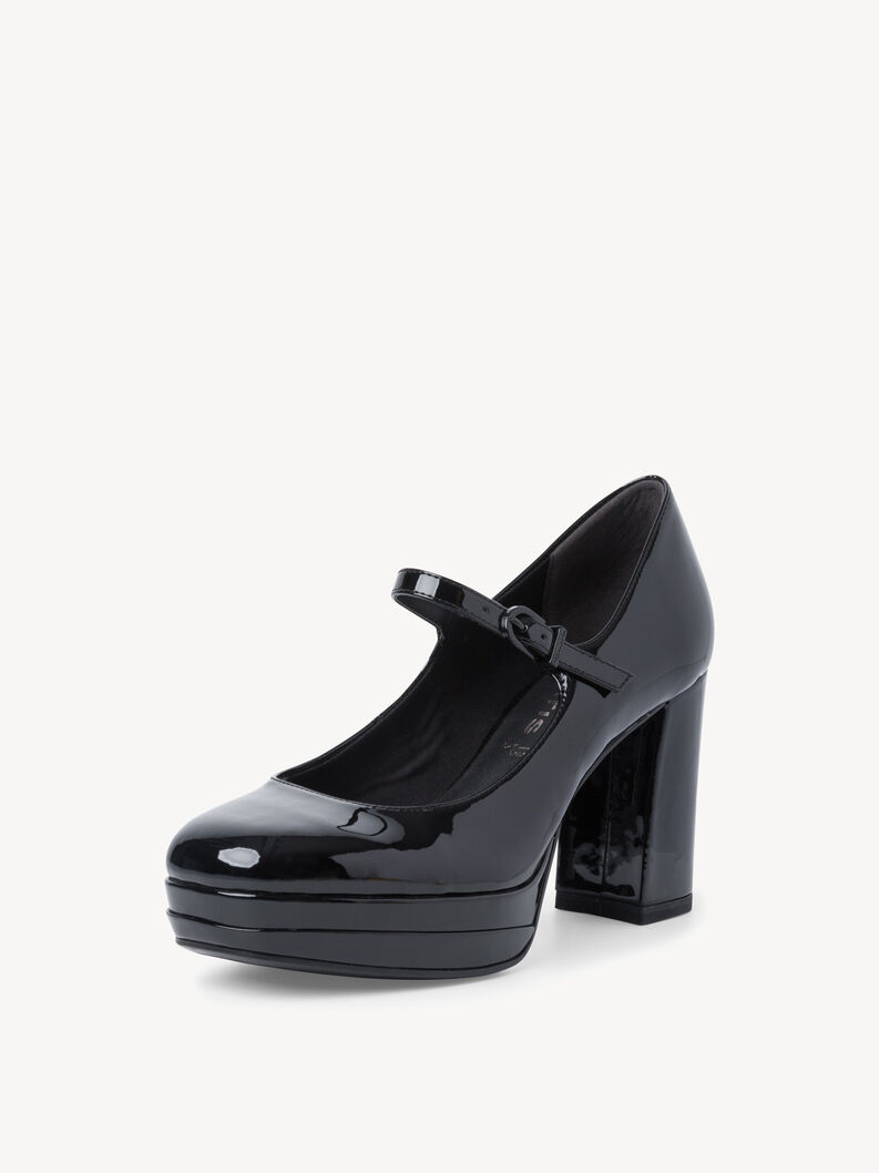 Pumps - schwarz, BLACK PATENT, hi-res