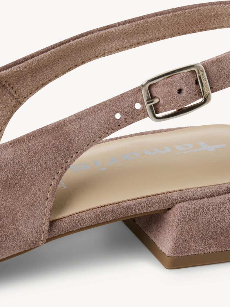 Scarpe con cinturino alla caviglia, TAUPE, hi-res