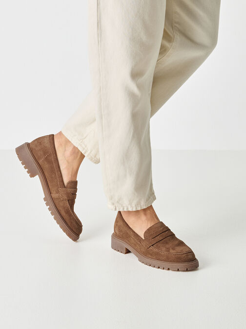 Slipper, BROWN, hi-res