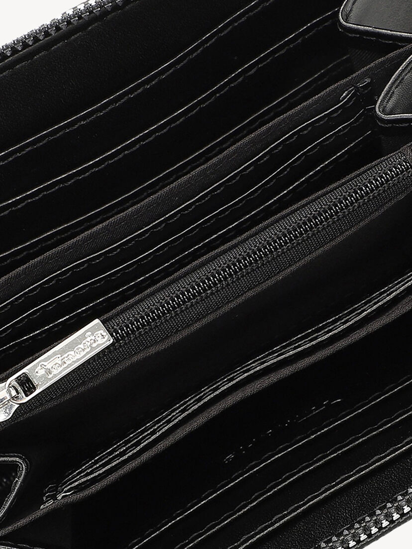 Portemonnee - zwart, black, hi-res