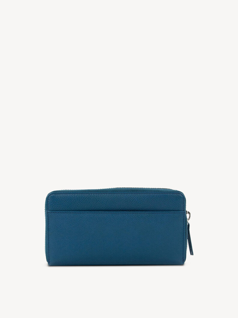 Leather Wallet - blue, frenchblue, hi-res