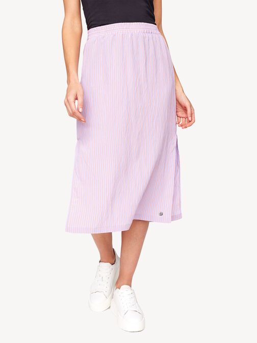 Skirt, Lavender/Dusty Orange Striped, hi-res