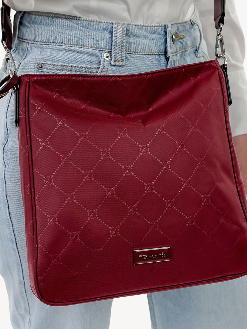 Schoudertas - rood, wine, hi-res