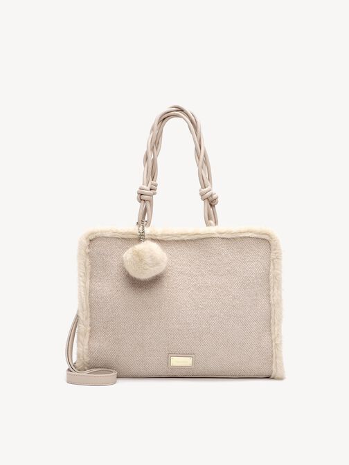 Shopping bag, lightgrey, hi-res