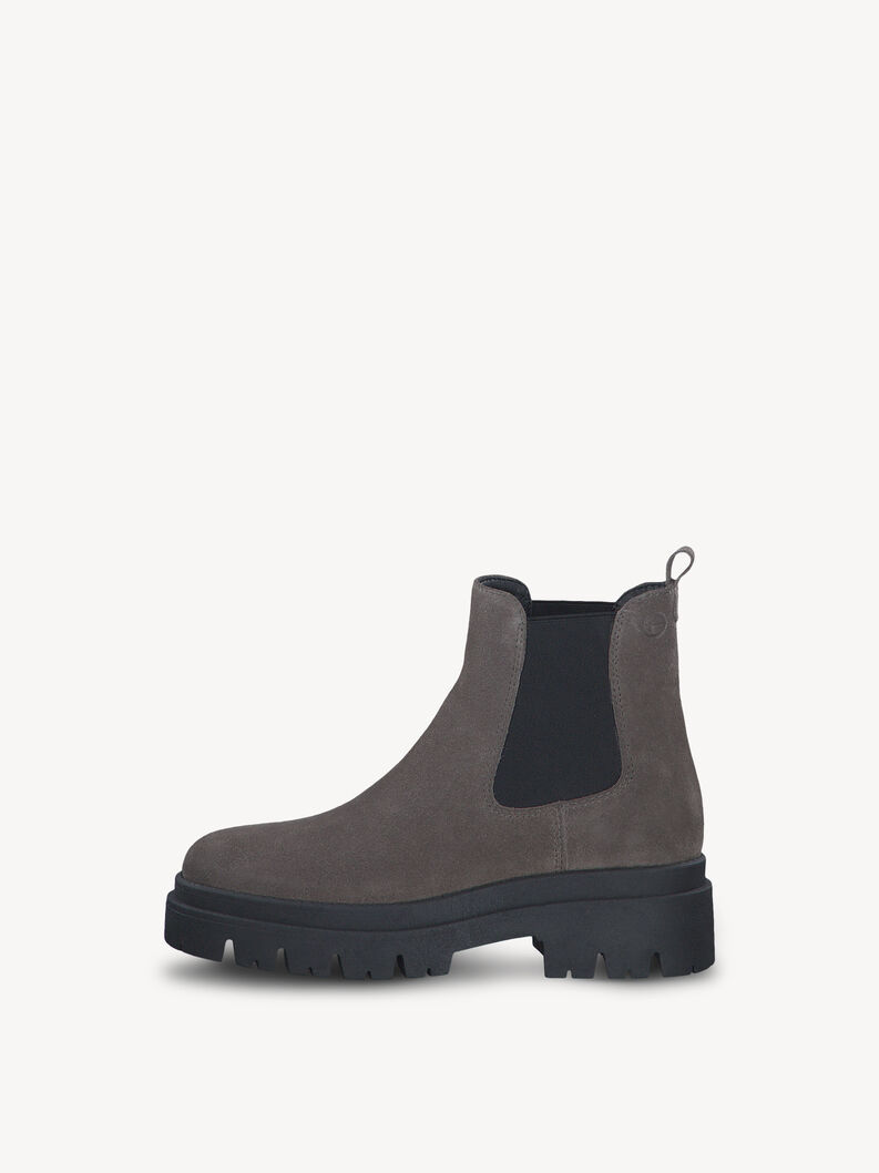 Leather Chelsea boot - grey, GREY SUEDE, hi-res