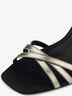 Sandalette - schwarz, BLACK COMB, hi-res