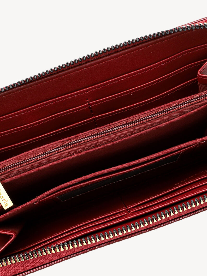 Wallet - red, darkwine, hi-res