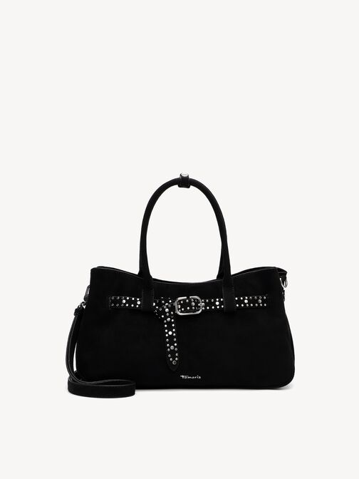 Shopping bag, black, hi-res