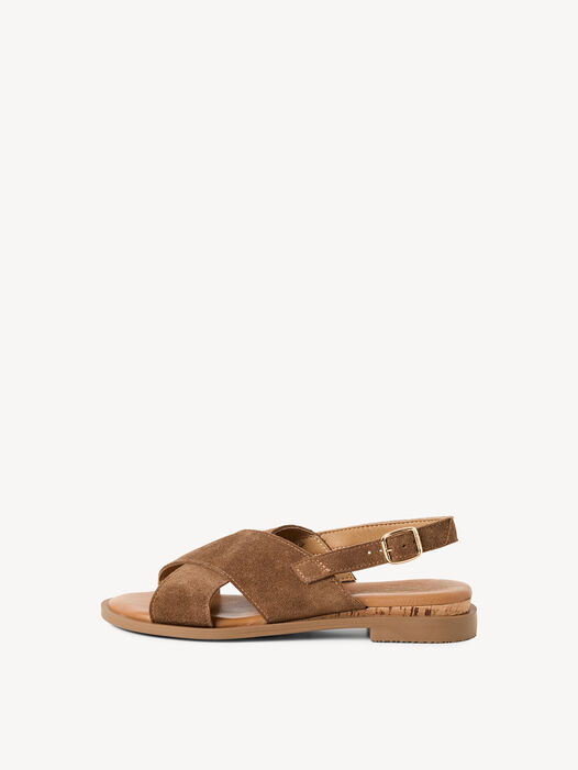 Sandaal, BROWN, hi-res
