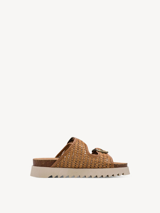 Slipper, cognac, hi-res