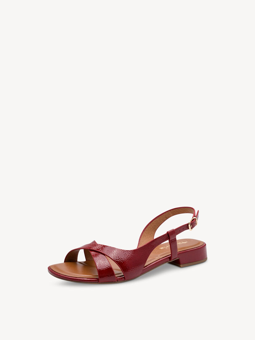 Sandaal - rood, CHERRY PATENT, hi-res