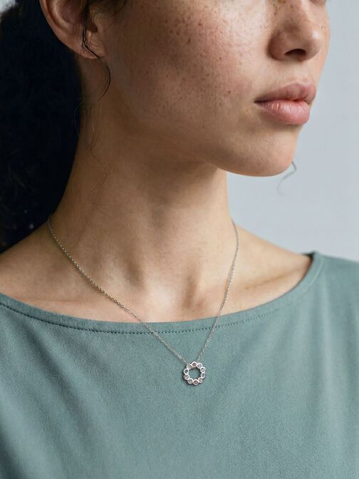 Collier, argent, hi-res