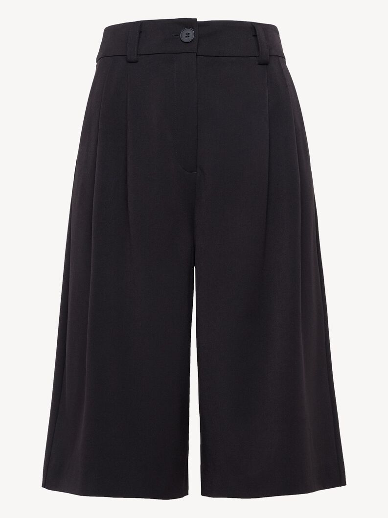 Bermuda Shorts - zwart, Black Beauty, hi-res