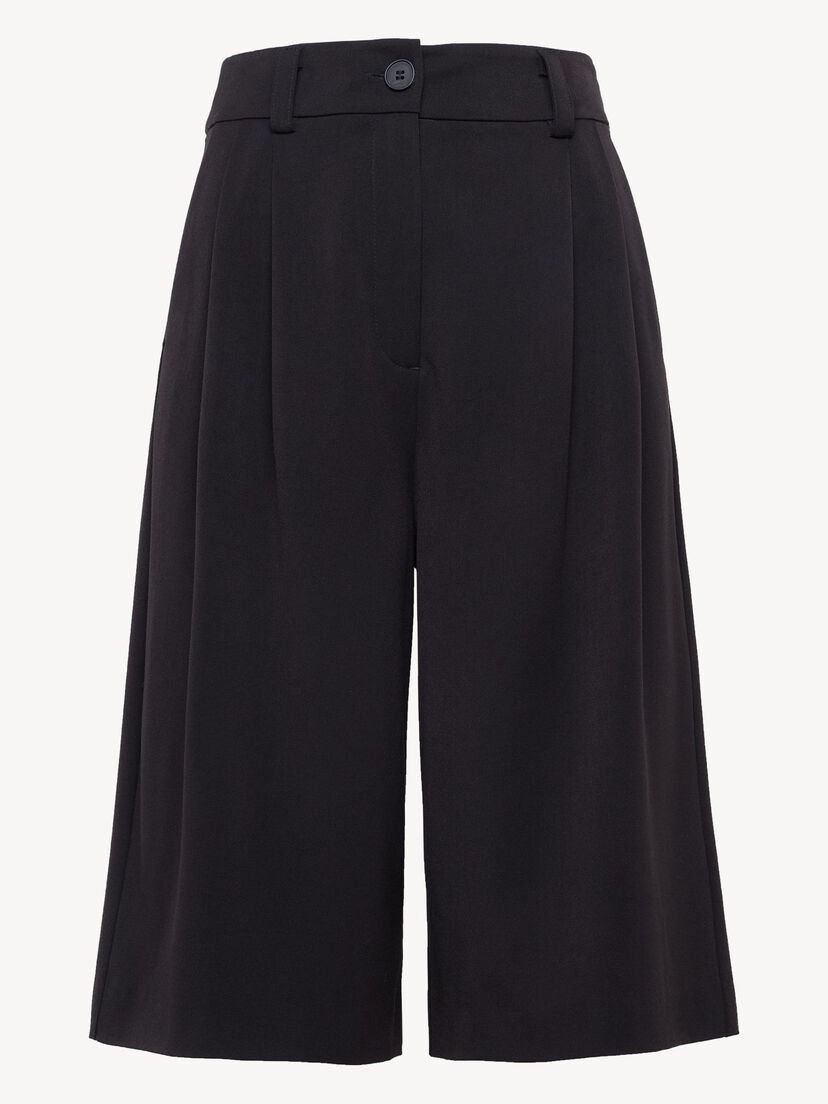 Bermuda Shorts - zwart, Black Beauty, hi-res
